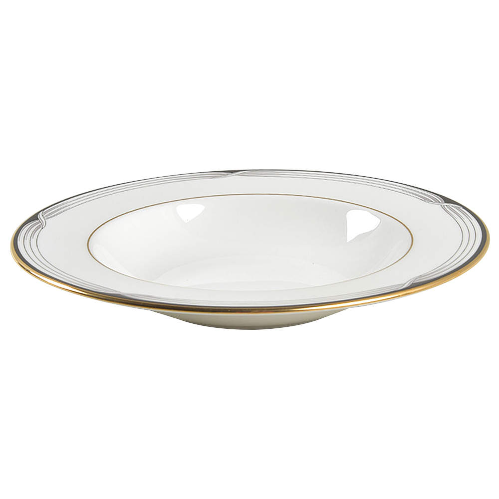 Erica (USA Backstamp) Rim Soup Bowl by Lenox-1