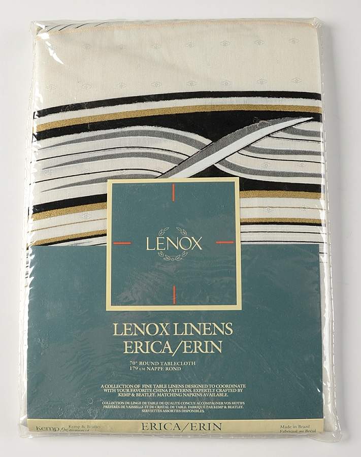 Erica (USA Backstamp) 70" Round Tablecloth by Lenox-1