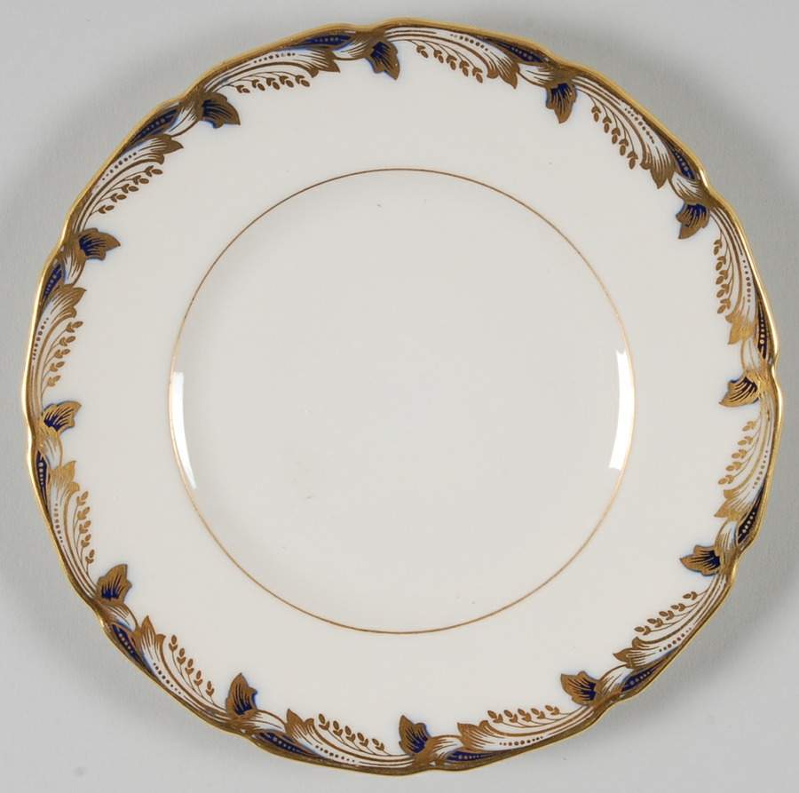 Essex Cobalt Blue (Scalloped) Bread & Butter Plate by Lenox-1