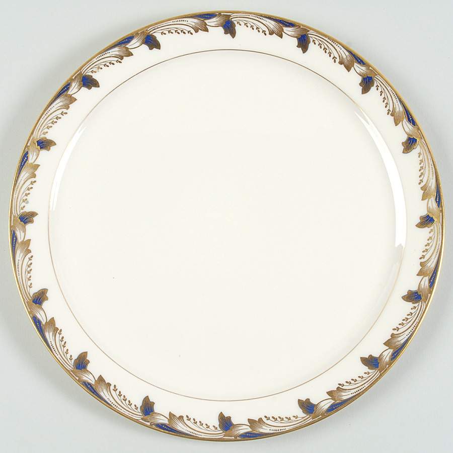 Essex Cobalt Blue (Smooth) 12" Chop Plate (Round Platter) by Lenox-1