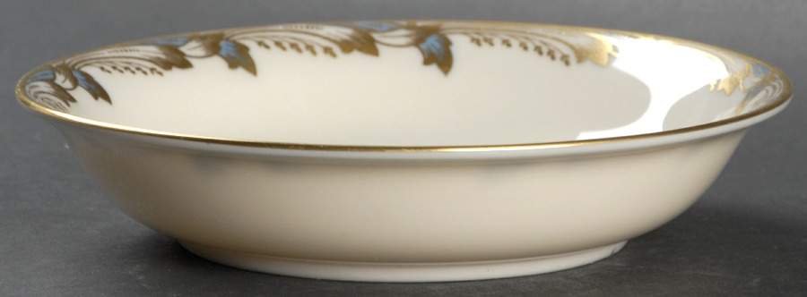 Essex Light Blue Smooth Fruit/Dessert (Sauce) Bowl by Lenox-1