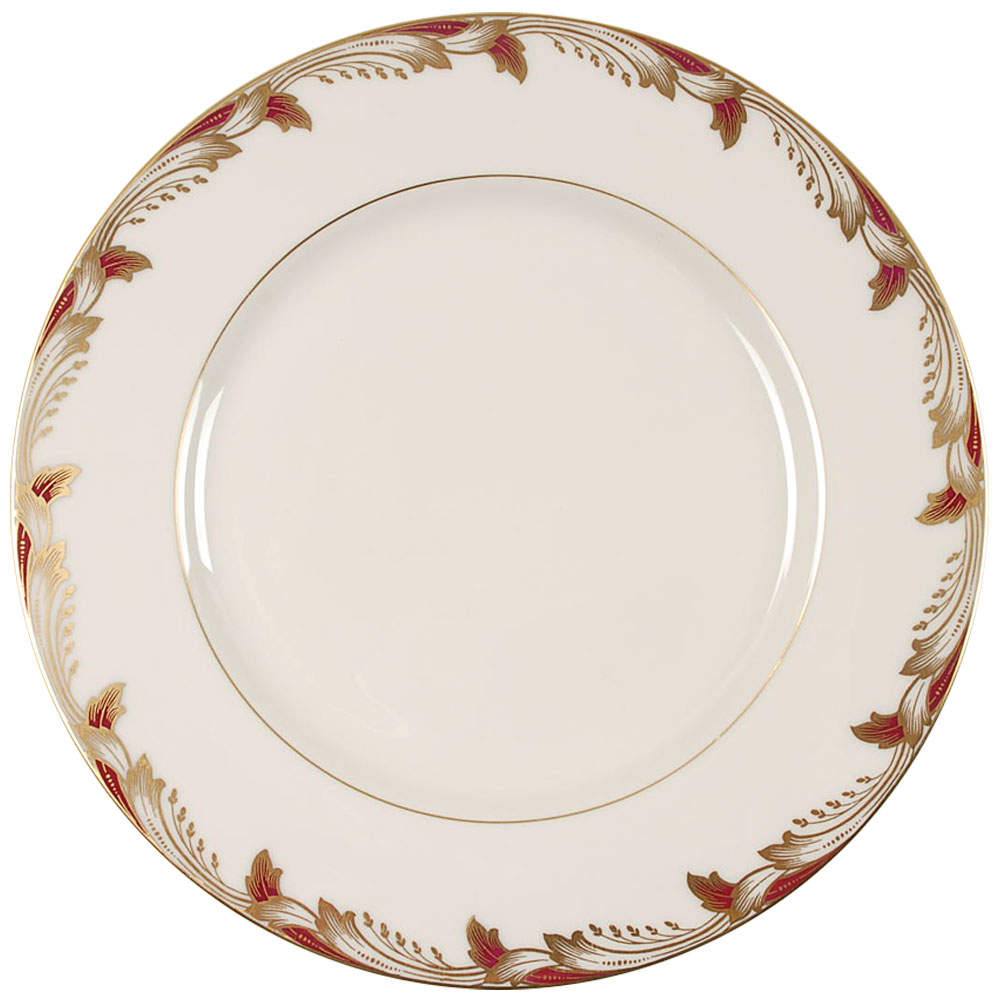 Essex Maroon (Smooth) Dinner Plate by Lenox-1