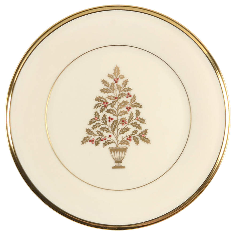 Eternal Christmas Salad Plate by Lenox-1