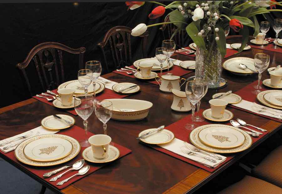 Eternal Christmas 45 Piece Estate Set by Lenox-1
