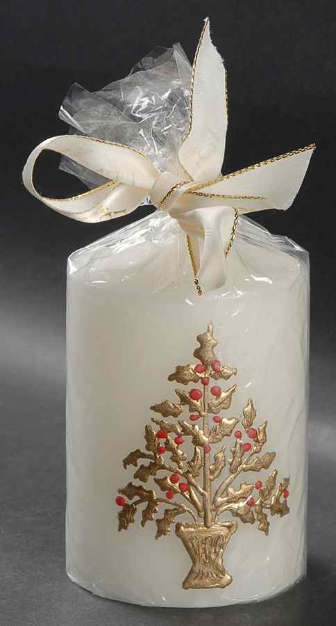 Eternal Christmas 4" Pillar Candle (Wax) by Lenox-1