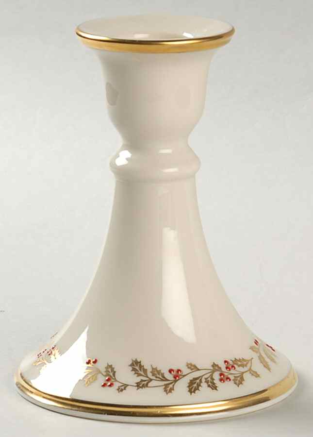 Eternal Christmas Small Candlestick by Lenox-1