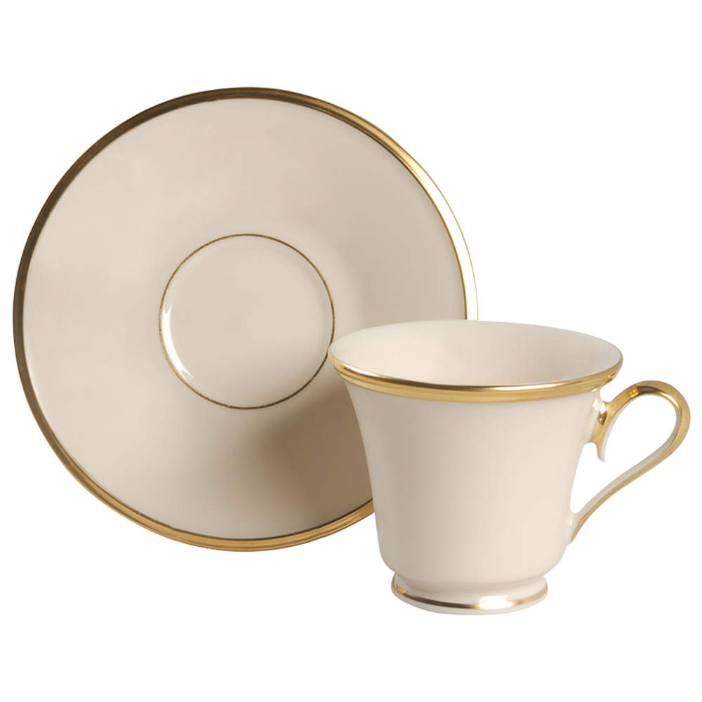 Eternal Footed Cup & Saucer Set by Lenox-1