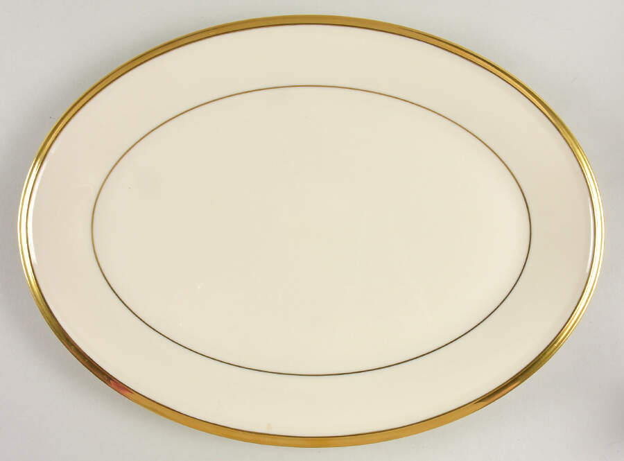 Eternal 13" Oval Serving Platter by Lenox-1