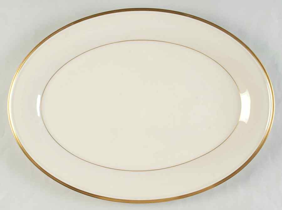 Eternal 16" Oval Serving Platter by Lenox-1