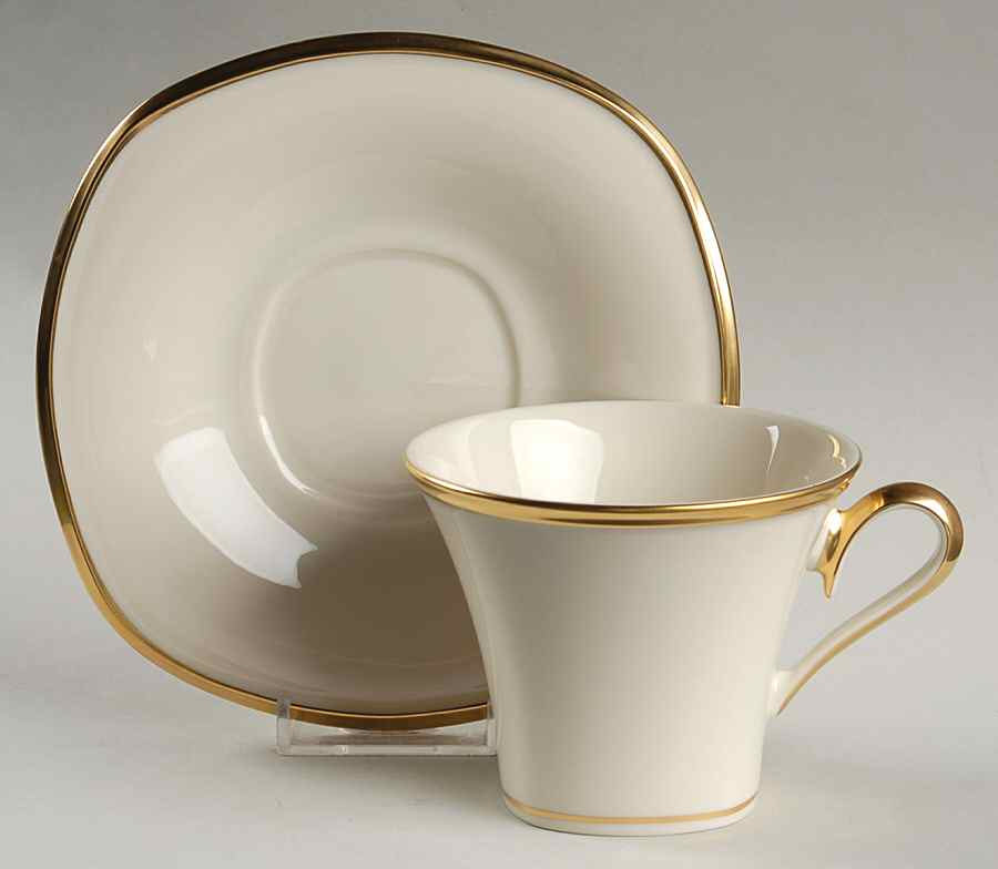 Eternal Square Cup & Saucer Set by Lenox-1