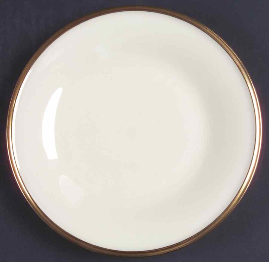 Eternal Dessert Plate/Cream Soup Saucer for Footed Bowl by Lenox-1