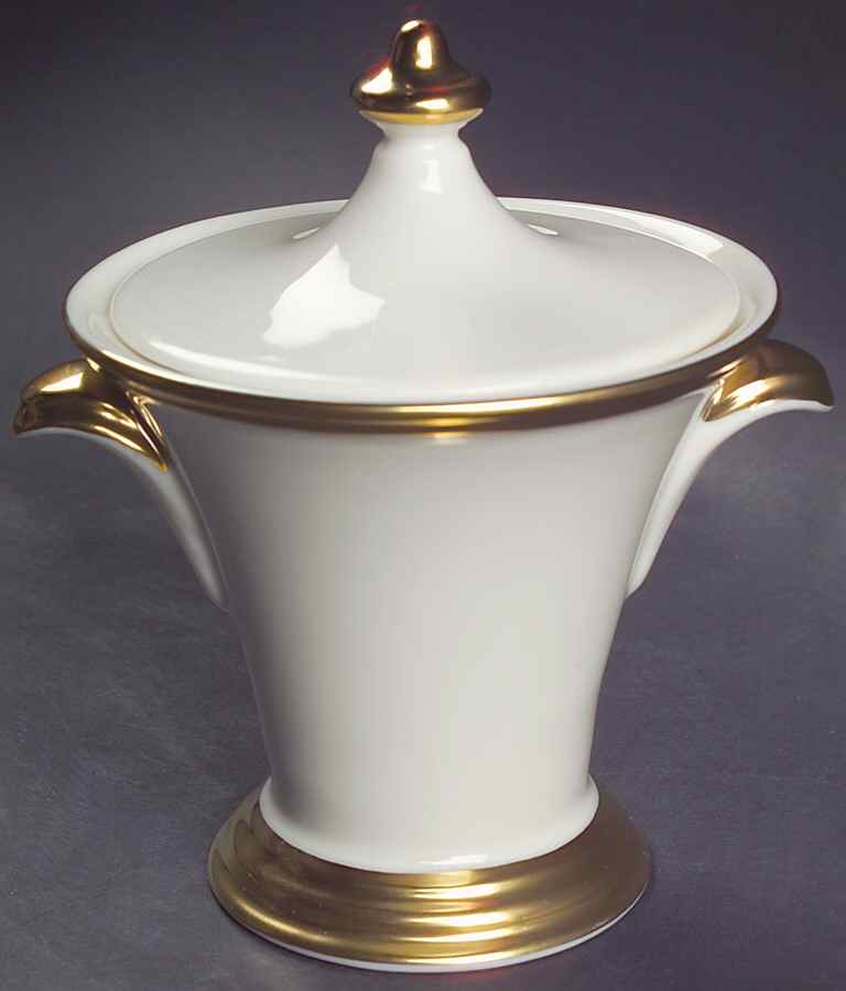 Eternal Sugar Bowl & Lid by Lenox-1