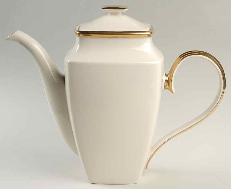 Eternal Square Coffee Pot & Lid by Lenox-1