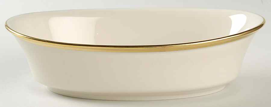 Eternal 8" Oval Vegetable Bowl by Lenox-1