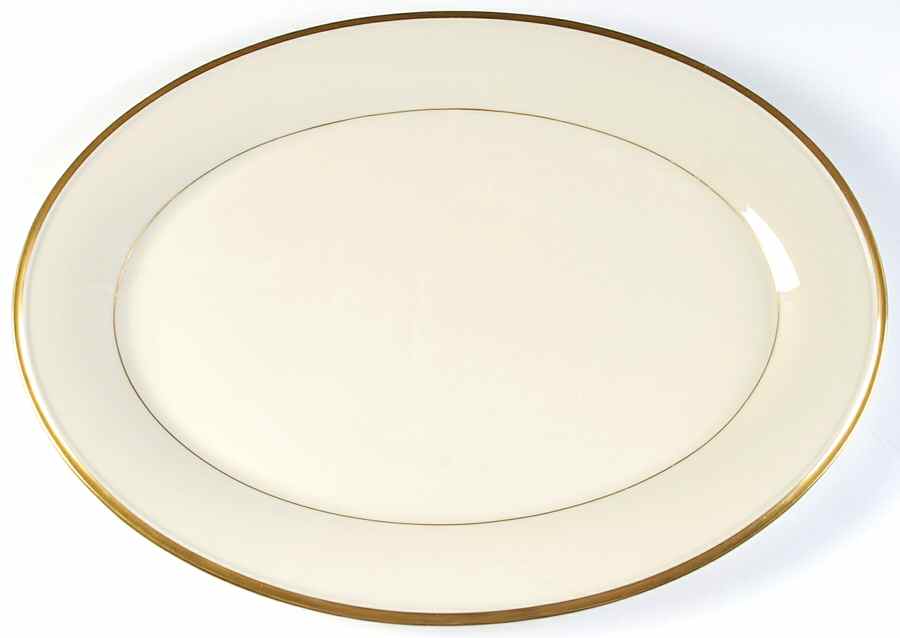 Eternal 17" Oval Serving Platter by Lenox-1