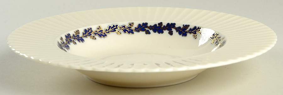 Etna Blue Rim Soup Bowl by Lenox-1