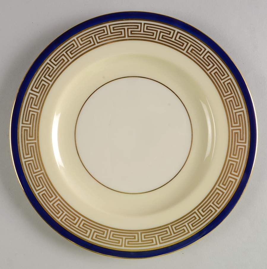 Etruscan (Cobalt Blue) Luncheon Plate by Lenox-1