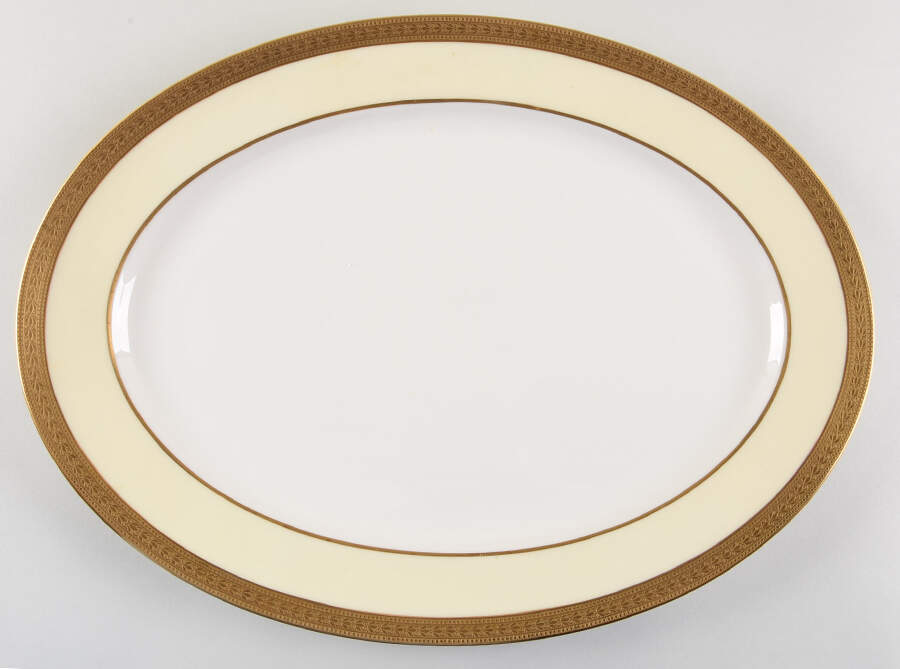 Evanston 16" Oval Serving Platter by Lenox-1