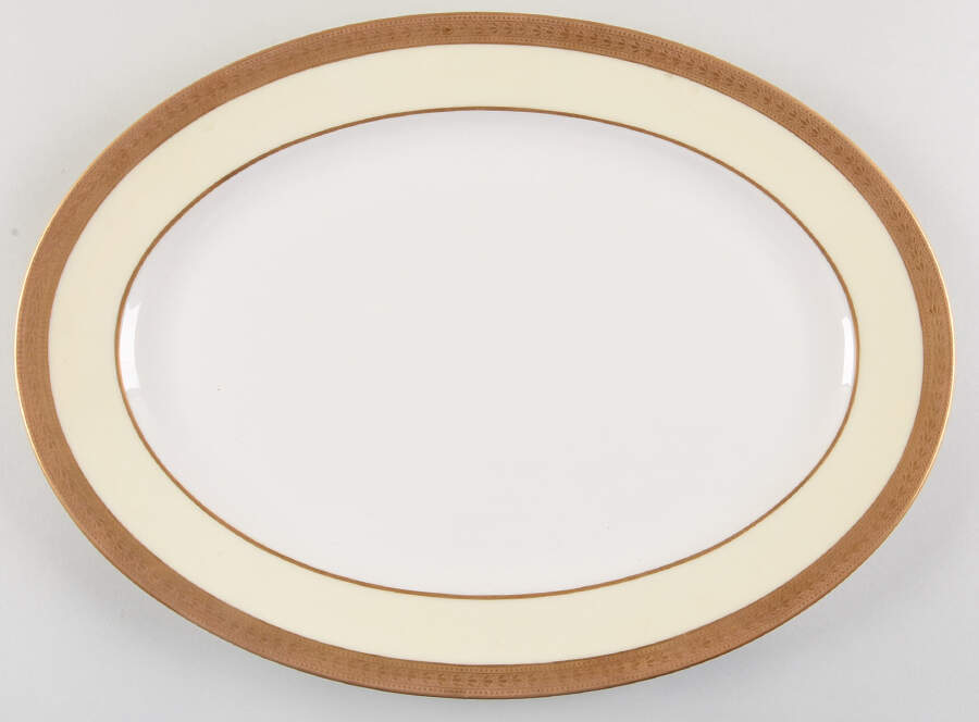 Evanston 15" Oval Serving Platter by Lenox-1