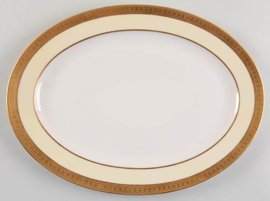 Evanston 13" Oval Serving Platter by Lenox-1