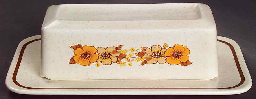 Fall Blossoms 1/4 Lb Covered Butter by Lenox-1