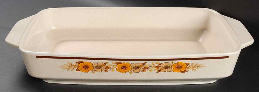 Fall Blossoms 15" Rectangular Baker by Lenox-1