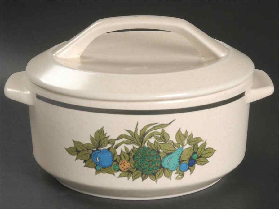Fall Bounty 1.25 Qt Round Covered Casserole by Lenox-1