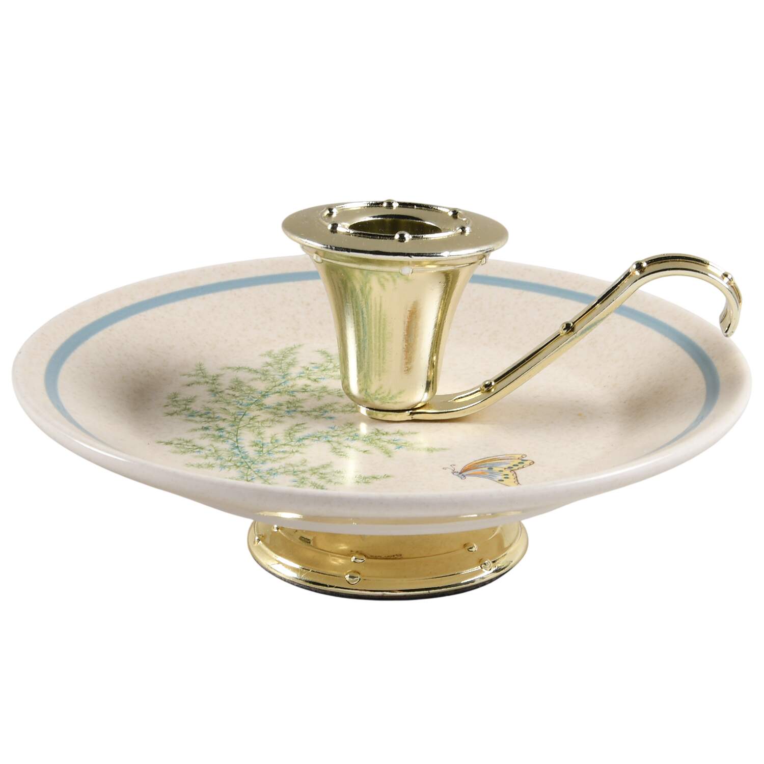 Fancy Free 3"- 3 1/4" Candleholder (BB) HC by Lenox-1