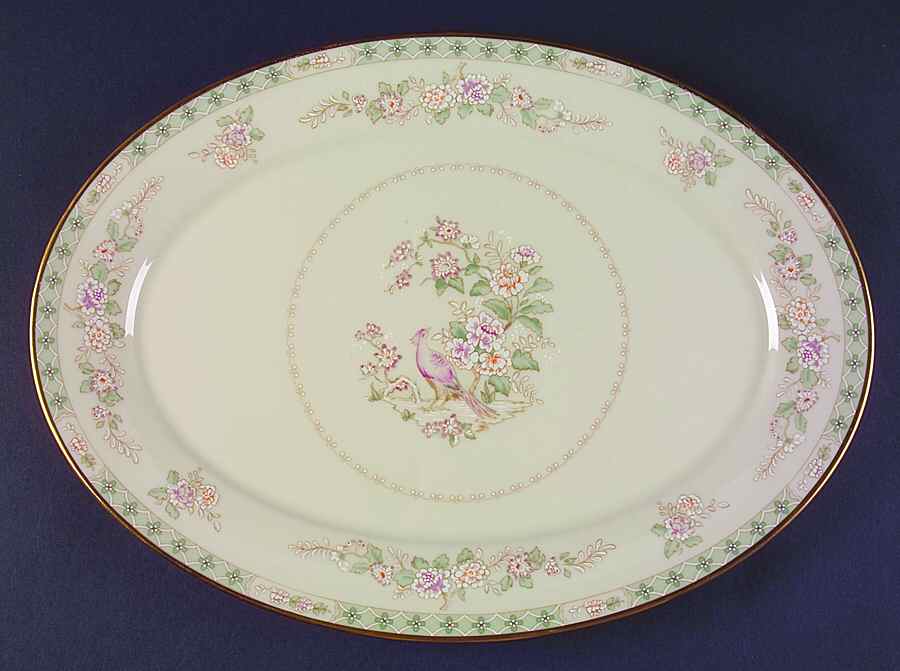 Fair Isle 16" Oval Serving Platter by Lenox-1