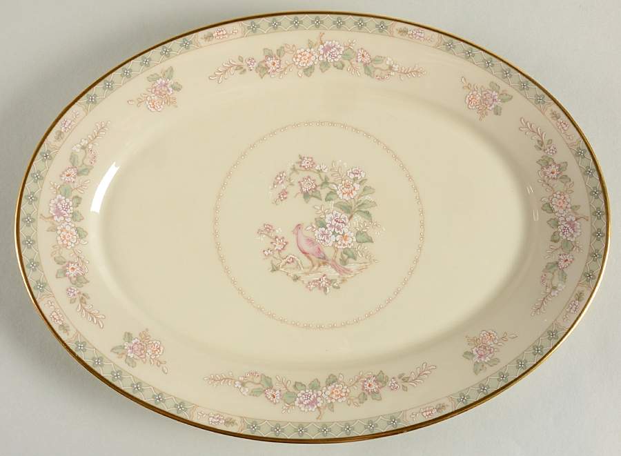 Fair Isle 13" Oval Serving Platter by Lenox-1