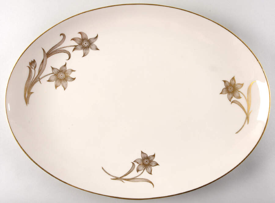 Fairfield 18" Oval Serving Platter by Lenox-1