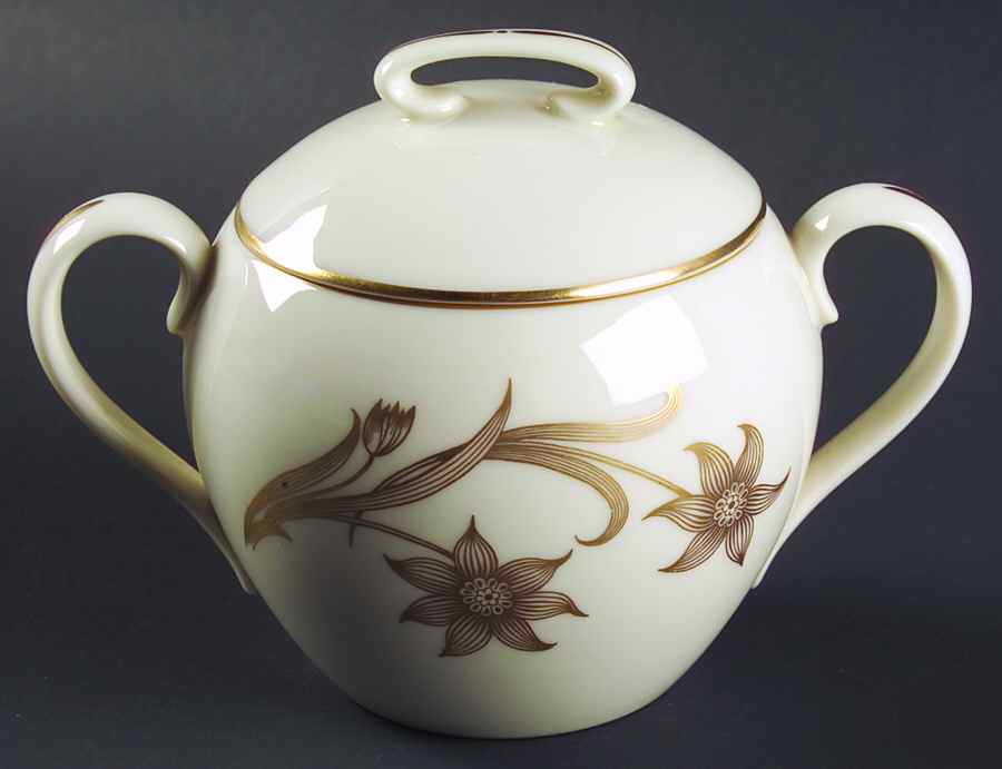 Fairfield Sugar Bowl & Lid by Lenox-1