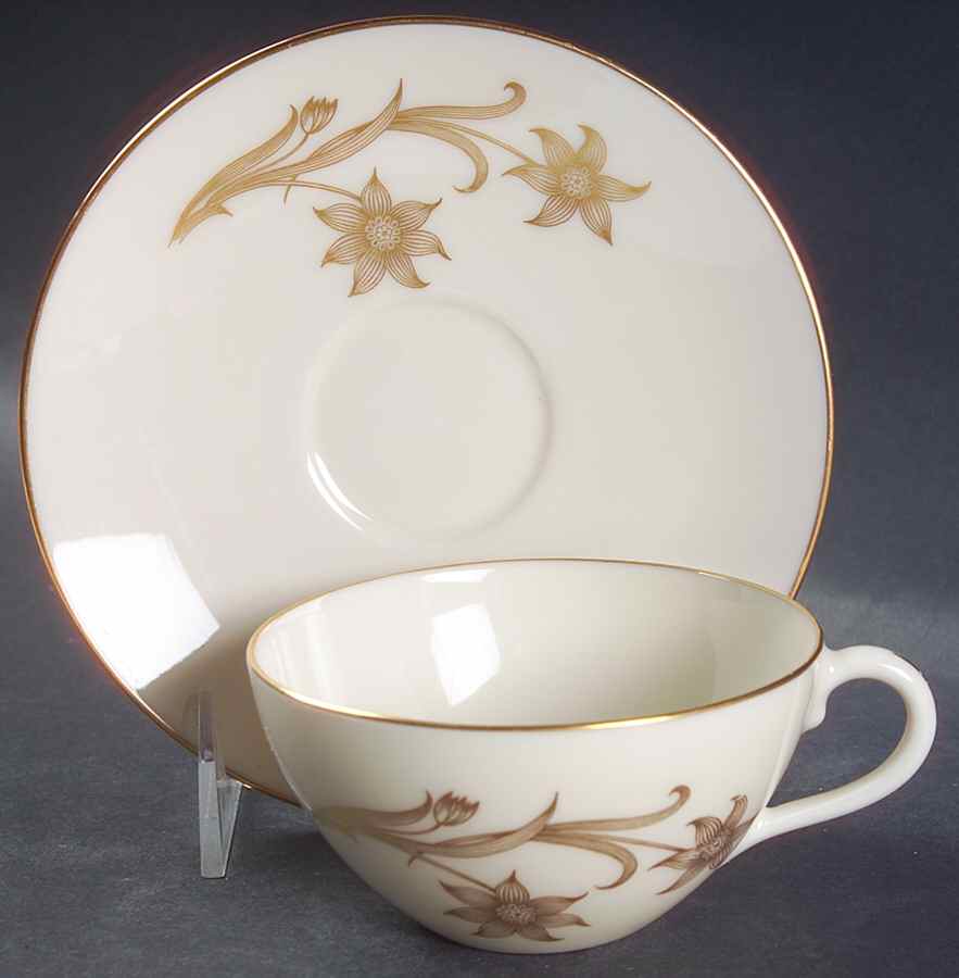 Fairfield Flat Cup & Saucer Set by Lenox-1
