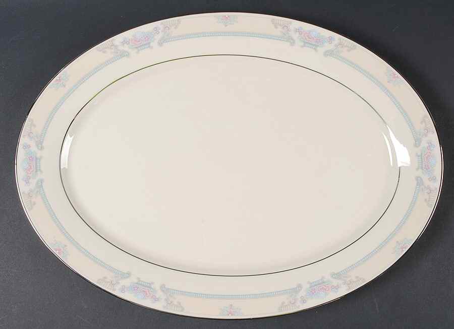 Fairfield 16" Oval Serving Platter by Lenox-1