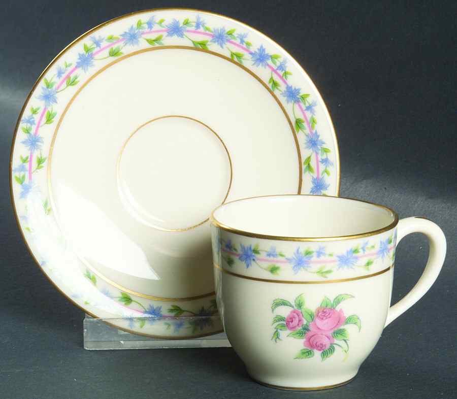Fairmount Flat Demitasse Cup & Saucer Set by Lenox-1