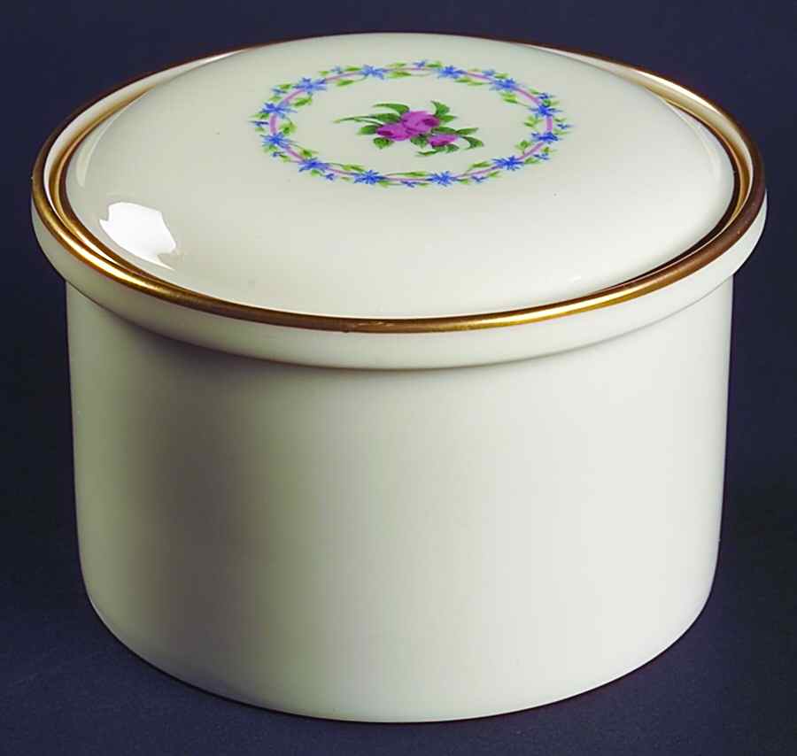 Fairmount Round Box & Lid by Lenox-1