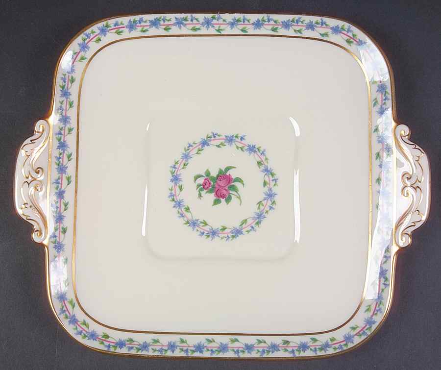 Fairmount Square Cake Plate by Lenox-1