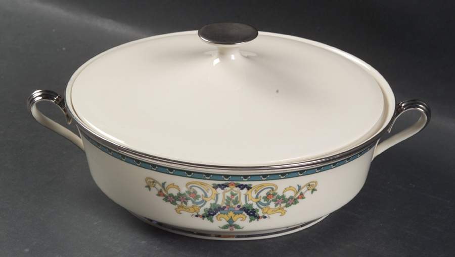 Fair Lady Round Covered Vegetable by Lenox-1