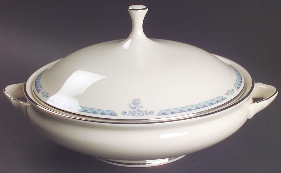 Fanciful Round Covered Vegetable by Lenox-1