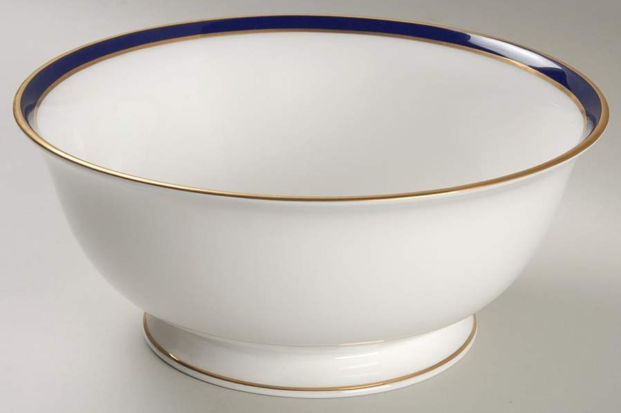 Federal Cobalt 8" Round Vegetable Bowl by Lenox-1