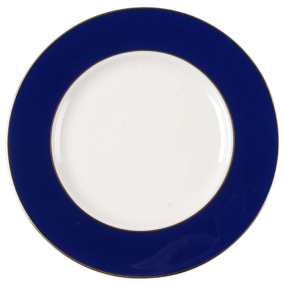 Federal Cobalt Accent Luncheon Plate by Lenox-1