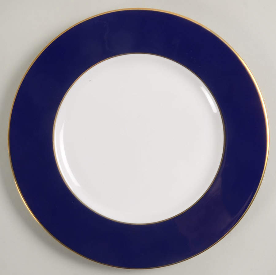 Federal Cobalt Accent Luncheon Plate by Lenox-1