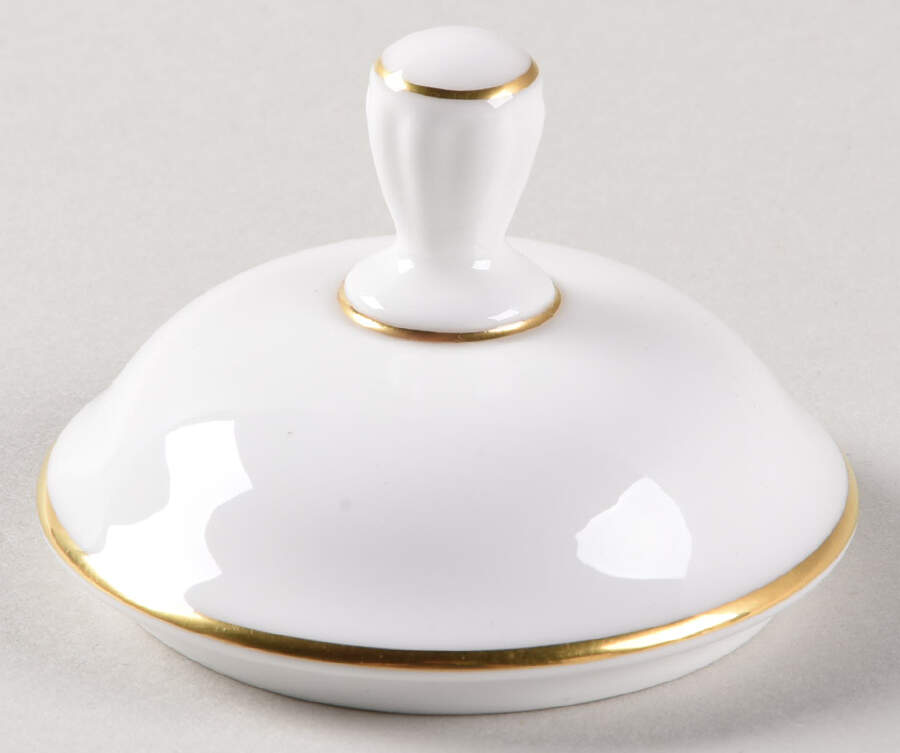 Federal Cobalt Lid for Sugar Bowl by Lenox-1