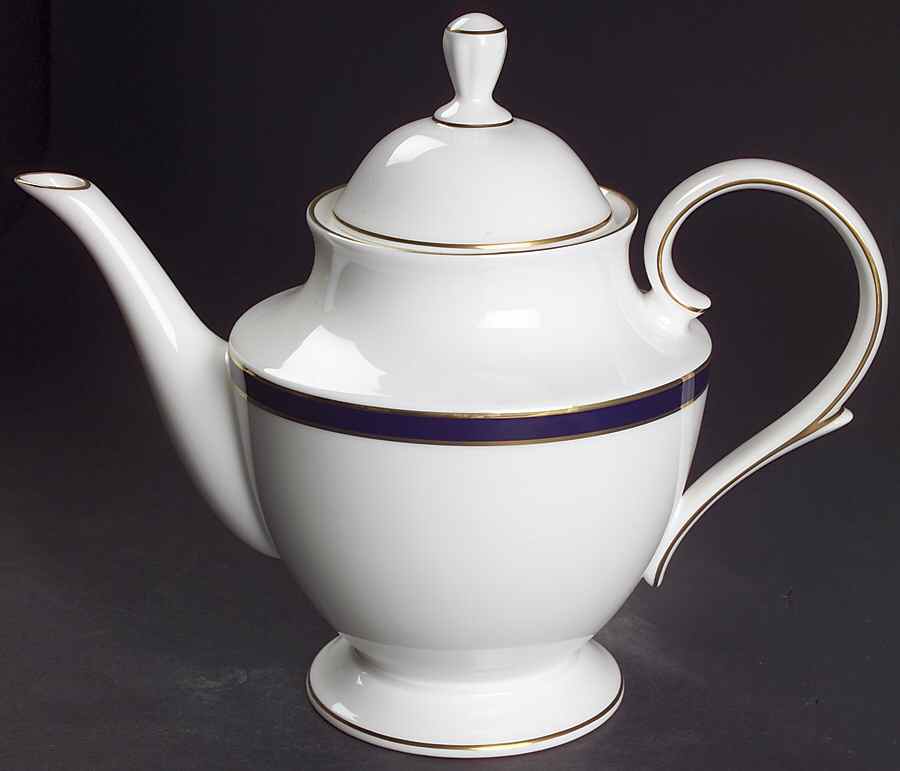 Federal Cobalt Teapot & Lid by Lenox-1