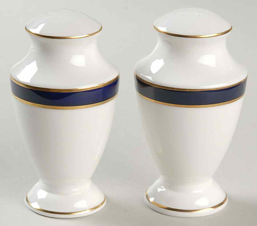 Federal Cobalt Salt & Pepper Set by Lenox-1