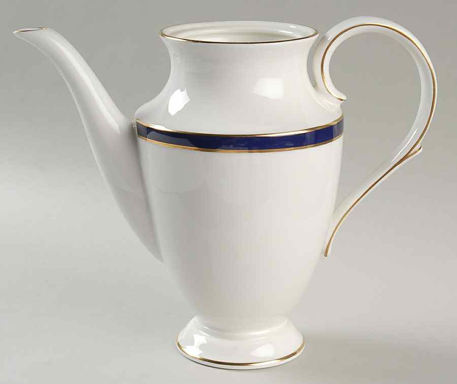 Federal Cobalt Coffee Pot No Lid by Lenox-1