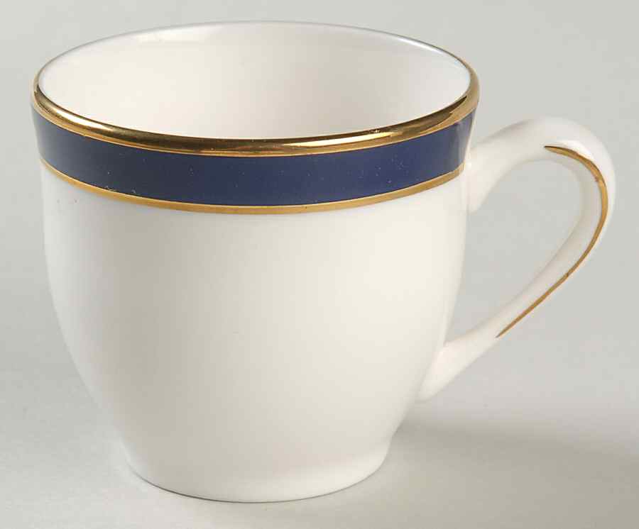 Federal Cobalt Flat Demitasse Cup by Lenox-1