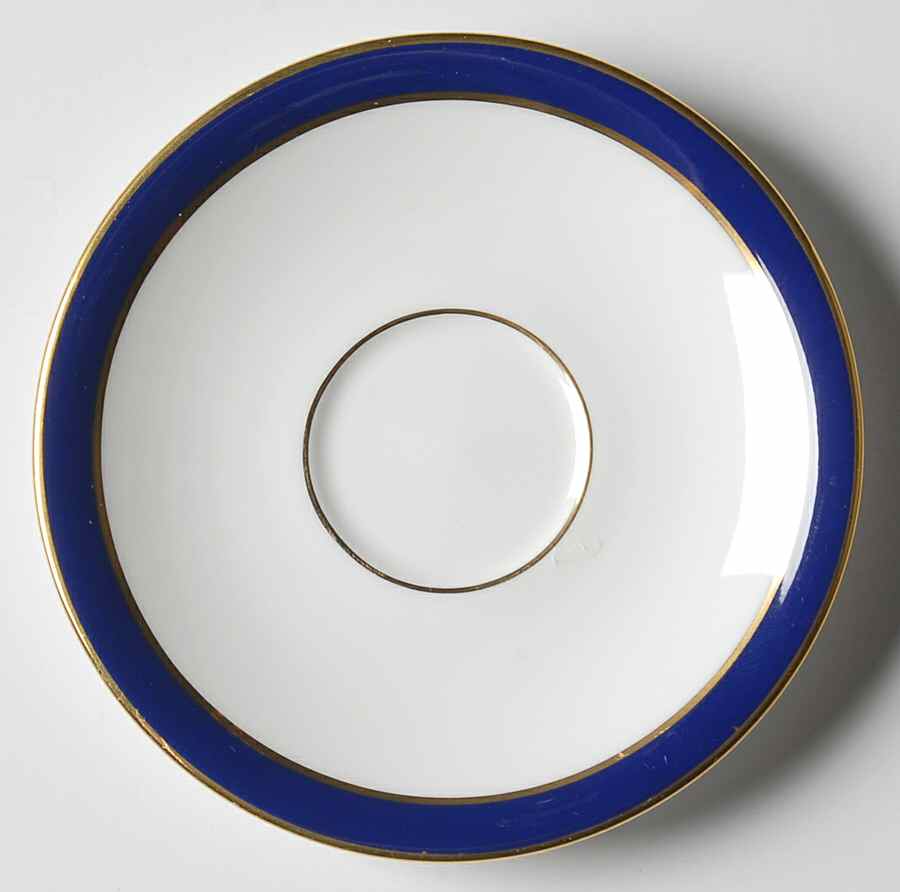Federal Cobalt Saucer for Demitasse Cup by Lenox-1