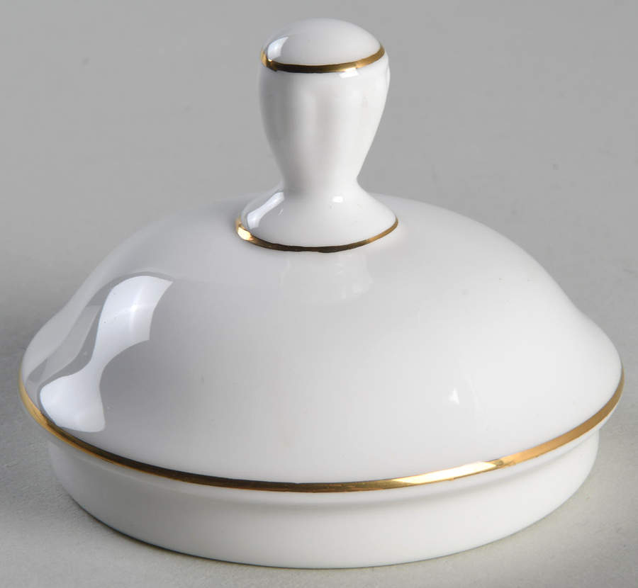 Federal Gold (Discontinued 2005) Lid for Sugar Bowl by Lenox-1