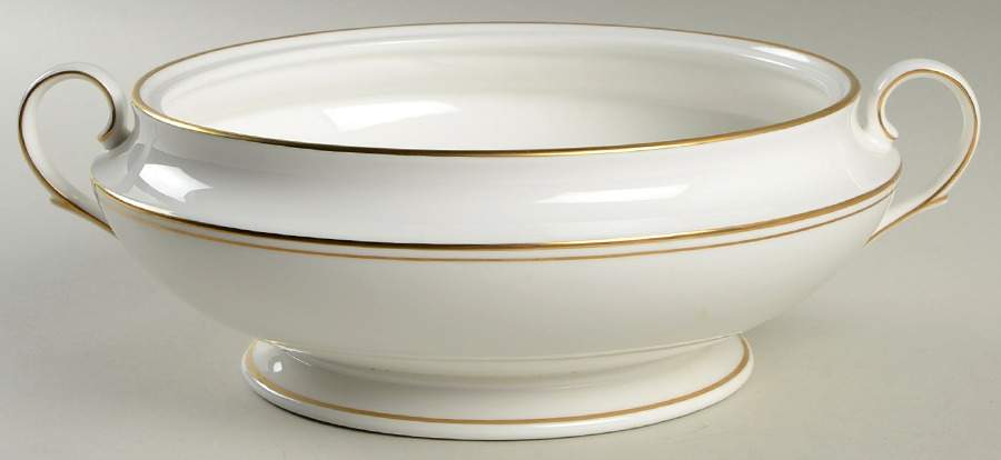 Federal Gold (Discontinued 2005) Round Vegetable No Lid by Lenox-1